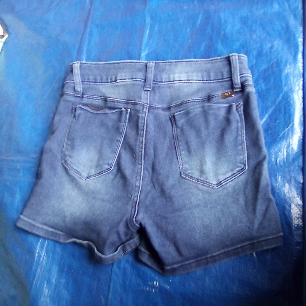 Denim Blue Women's Shorts - Picture 5 of 7